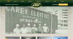 Desktop Screenshot of careyelectriccontracting.com
